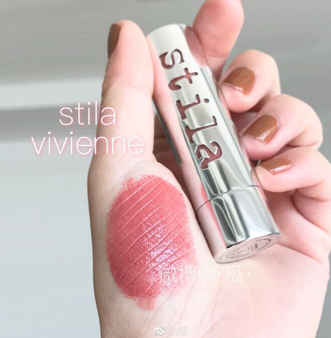 内附 Vivienne 试色！Stila Color Balm 超滋润显色唇膏 