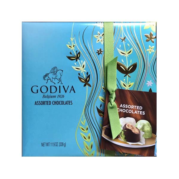 两盒立减30！GODIVA 歌帝梵 春天新款巧克力礼盒套装 每盒27颗 339g 