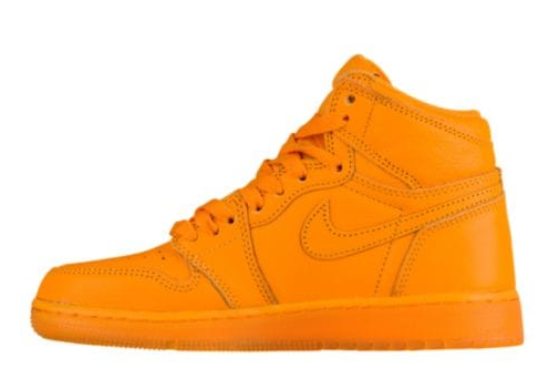 【额外8折】佳得乐 x Air Jordan 1 Retro High OG 大童款板鞋 橙子味