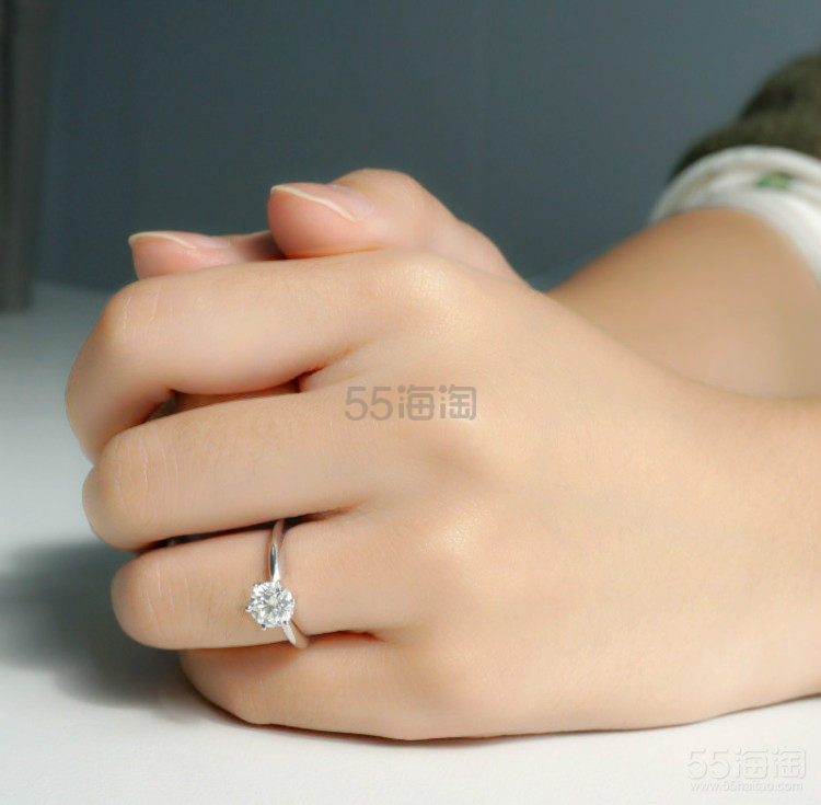 【5姐晒单】Blue Nile Asia 历史*大折扣力度！Blue Nile 奢华一克拉钻戒