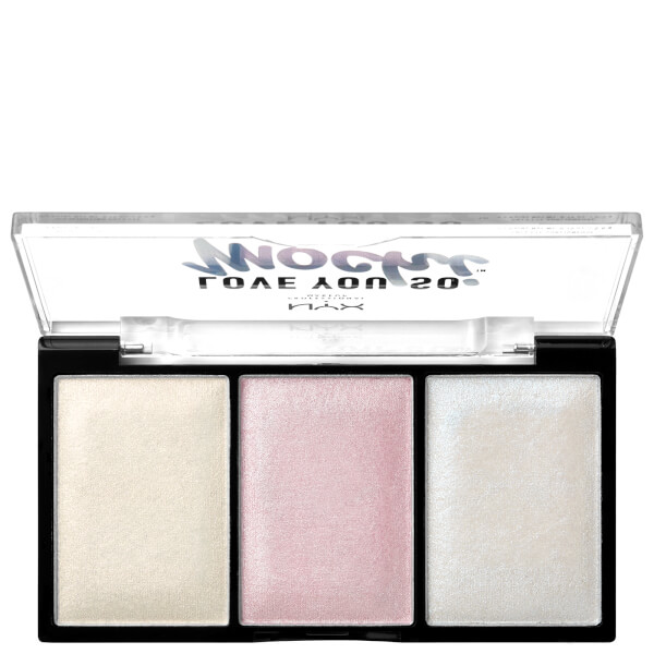 【新品】NYX Love You So Mochi Q弹三色高光盘 色号Lit Life