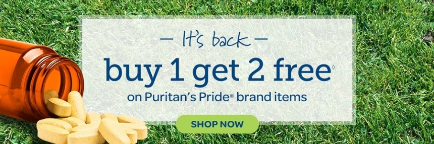 【女神节】Puritan's Pride 普丽普莱：全场自营品牌*品