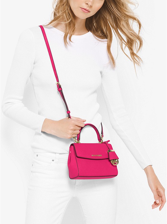 上新！MICHAEL Michael Kors *a 特小号十字纹牛皮斜肩包