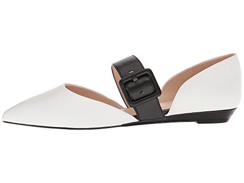 Nine West Shaloo 女款*黑白拼色平底鞋