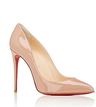 【每满$2000送$350礼卡】Christian Louboutin Pigalle 100 漆皮红底鞋