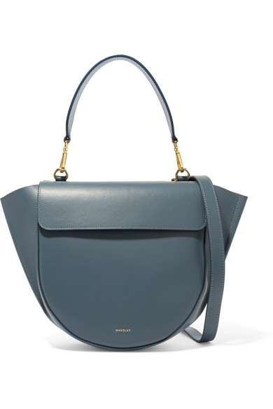 【NET-A-PORTER.COM 独家发售】WANDLER Hortensia 皮革单肩包