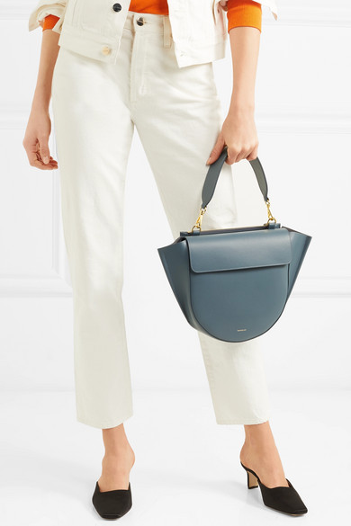 【NET-A-PORTER.COM 独家发售】WANDLER Hortensia 皮革单肩包