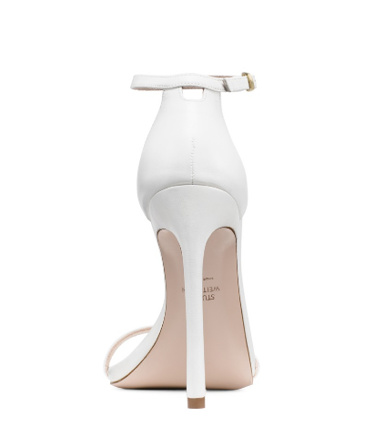 【女神高圆圆同款】 Stuart Weitzman The Nudisttraditional 一字带超高跟凉鞋-11.5cm