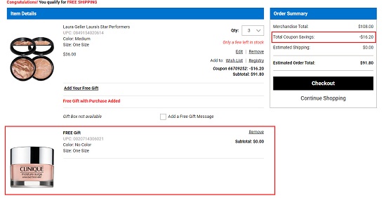 变相85折！BELK：M.A.C，Lancome，Bobbi Brown ，Estée Lauder等大牌美妆护肤