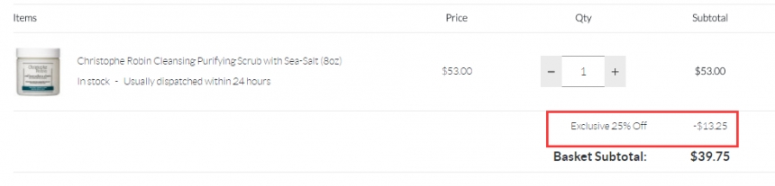 限时*!CHRISTOPHE ROBIN 海盐舒缓头皮清洁膏 250ml