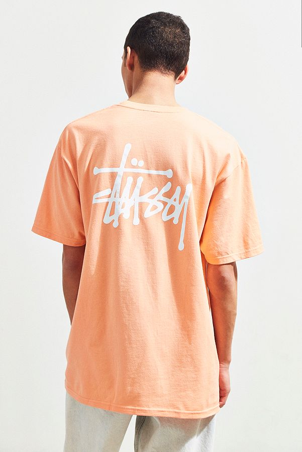 上新！Stussy 经典后背 logo T-Shirt 男女可穿T恤 多色选