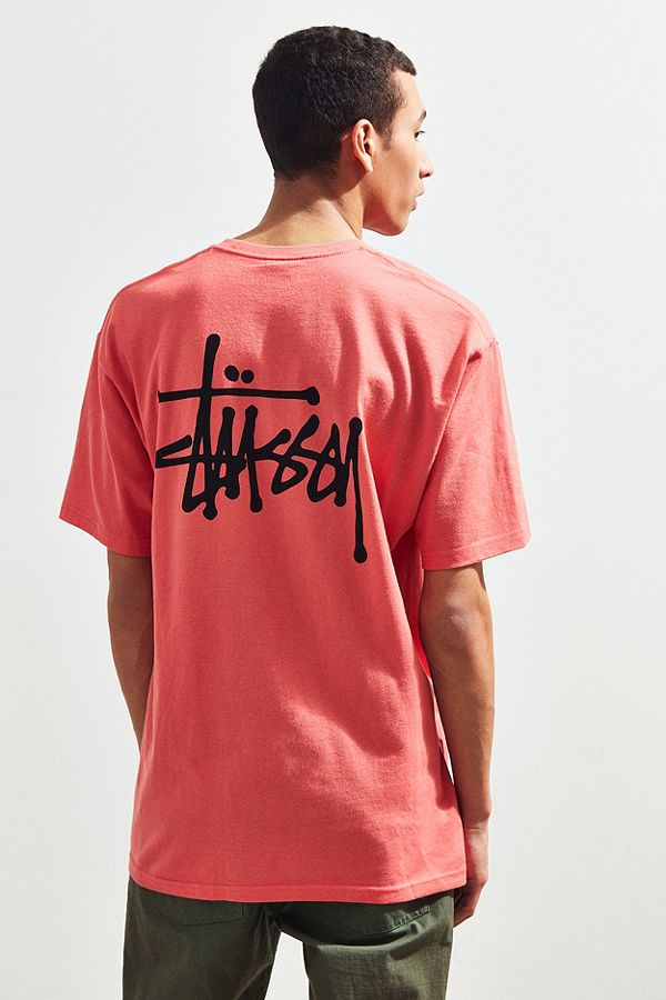 上新！Stussy 经典后背 logo T-Shirt 男女可穿T恤 多色选