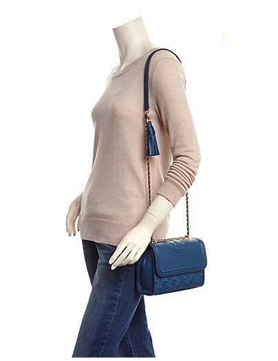 Tory Burch 汤丽柏琦 FLEMING 女士*小号链条包