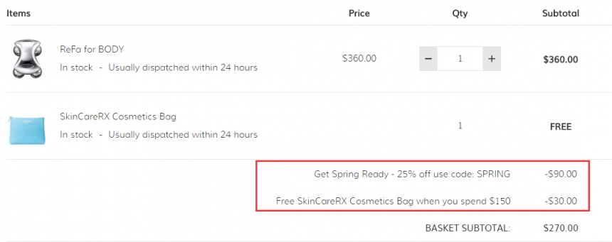 7.5折+送礼包！ReFa  for body 太阳能微电流按摩滚轮