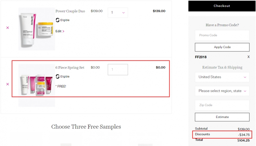 7.5折+6件好礼！StriVectin 斯佳唯婷 明星提拉紧致面霜+颈霜套装 价值8