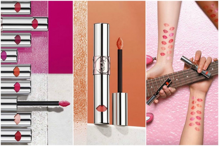 18春季新品！Yves Saint Laurent  YSL 圣罗兰情挑诱吻蜜唇露轻吻护唇油