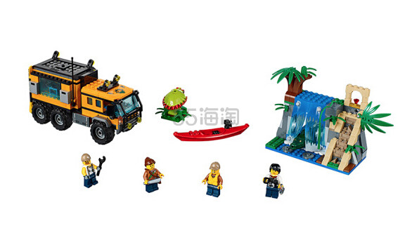 近期好价！LEGO 乐高 60160 城市系列 丛林移动实验室