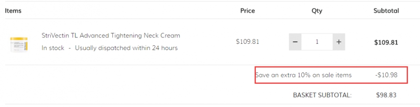 折上再9折！STRIVECTIN 斯佳唯婷 祛皱提拉紧致颈霜 100ml