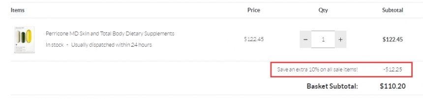 额外9折！PERRICONE MD 裴礼康 健康全身*套餐 60袋