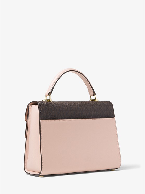 高返下午5点结束！Michael Kors 迈克高仕 Sloan 拼接色*手提斜挎包
