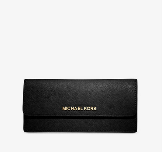 MICHAEL Michael Kors Jet Set Tr*el 十字纹牛皮钱夹