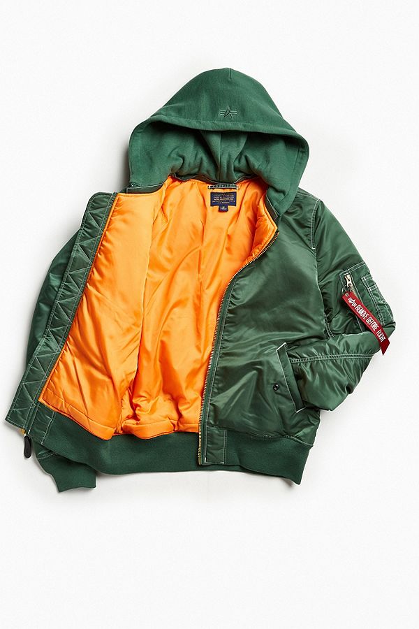 近3折！Alpha Industries 阿尔法工业 MA-1  男士飞行员夹克