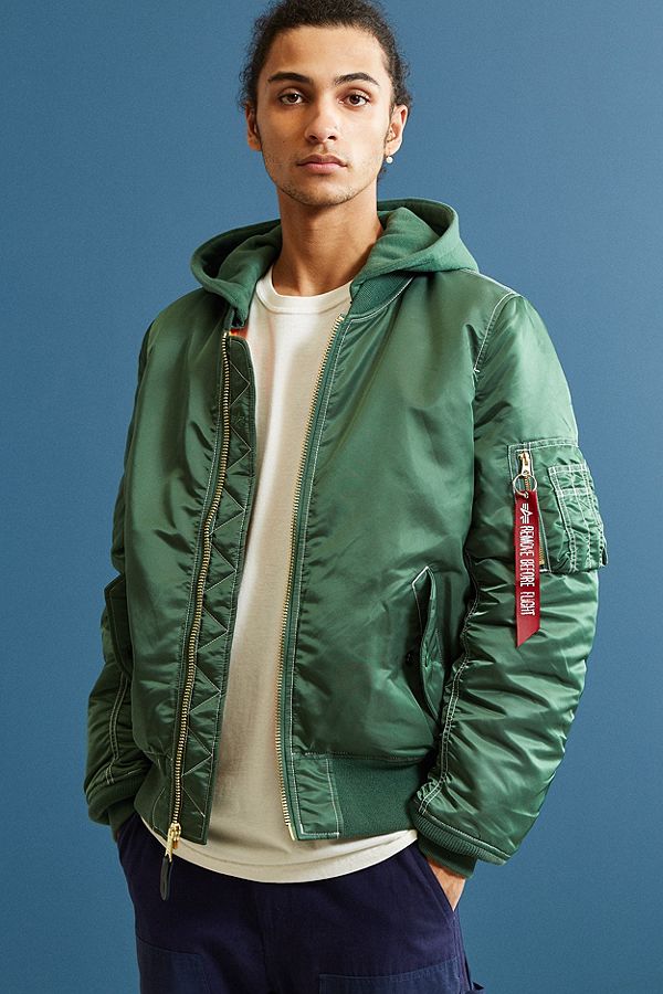 近3折！Alpha Industries 阿尔法工业 MA-1  男士飞行员夹克