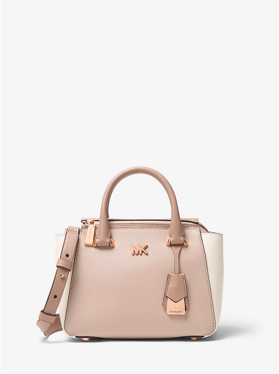 Michael Kors Nolita 粉拼色手提斜跨包