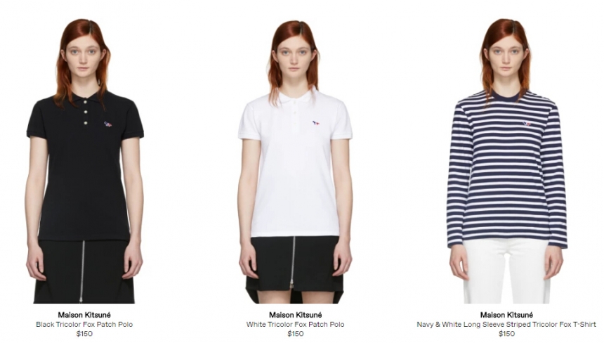 Ssense：精选 Maison Kitsuné 春夏新款服饰、鞋包等