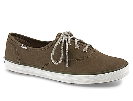 白菜价 Keds Champion 编织绑带帆布鞋