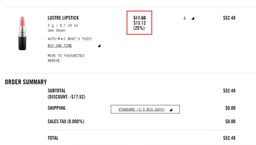 会员专享！MAC Cosmetics：*头唇膏、唇部打底、高光等美妆品