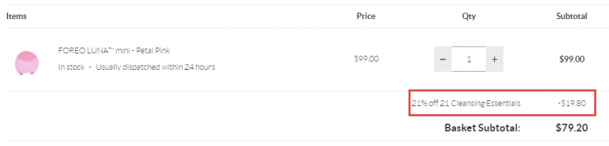 SkinStore：foreo、Sunday Riley 、eve lom 等精选热卖洁面产品