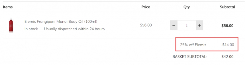 范冰冰同款!SkinCareRx:elemis 明星山茶花按摩油等天然护肤