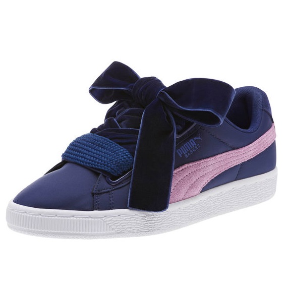 PUMA 彪马 Basket Heart 尼龙女子休闲运动鞋