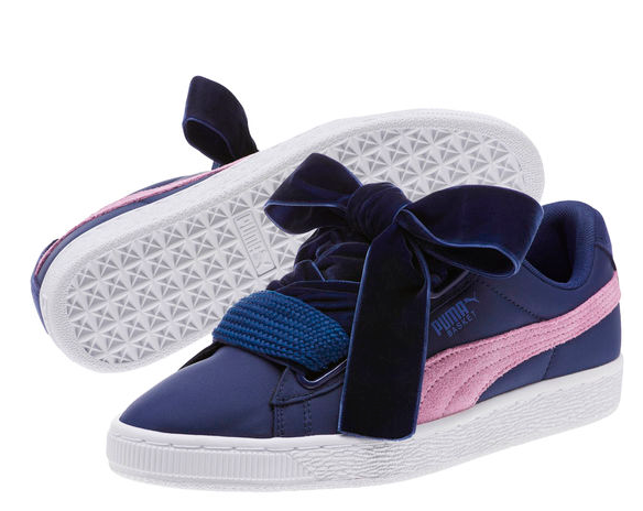 PUMA 彪马 Basket Heart 尼龙女子休闲运动鞋