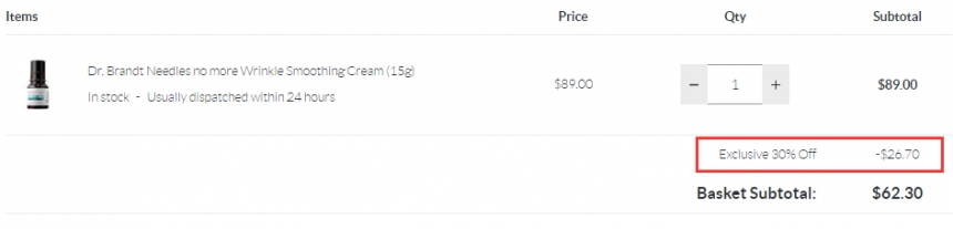 7折！Dr. Brandt 柏瑞特 舒颜抚纹精粹乳 15ml