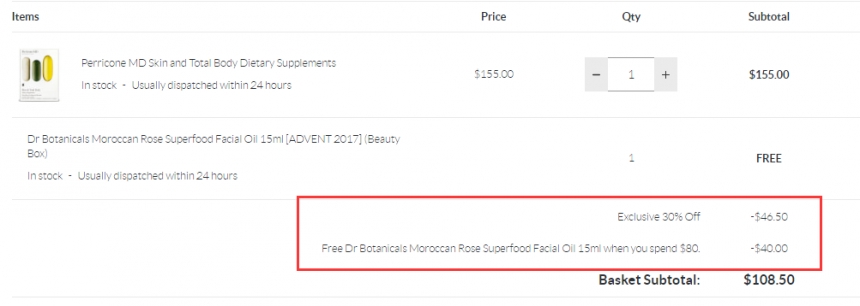 7折！PERRICONE MD 裴礼康 健康全身*套餐 60袋