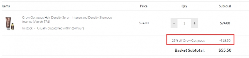 SkinStore：Grow Gorgeous 细软发质福星 **洗护