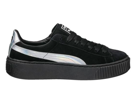 【活动最后几小时】Puma 彪马 BASKET PLATFORM EXPLOSIVE 镜面边厚底鞋