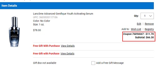  BELK：M.A.C，Lancome，Bobbi Brown ，Estée Lauder等全场美妆护肤