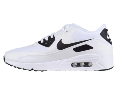 Nike 耐克 Air Max 90 Ultra 2.0 黑白编织鞋面男士运动鞋