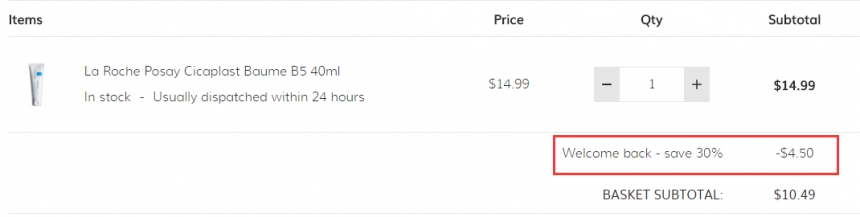 LA ROCHE POSAY 理肤泉 B5 修复霜 40ml