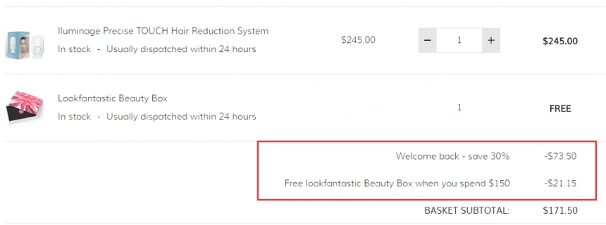 7折！ILUMINAGE 激光*仪