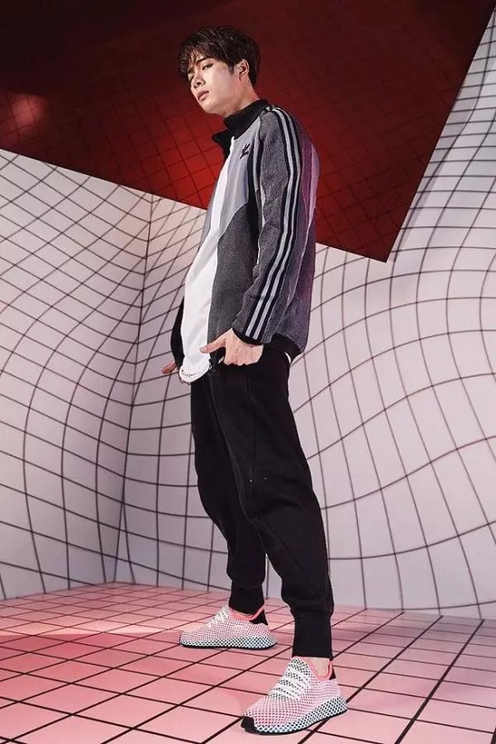 *新科技也参加满减哦！adidas Originals 阿迪达斯 三叶草 Deerupt 格纹网眼运动鞋