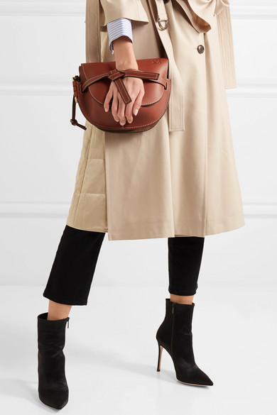 【反向海淘+9折】*近就属他*火！LOEWE Gate 皮革小号单肩包