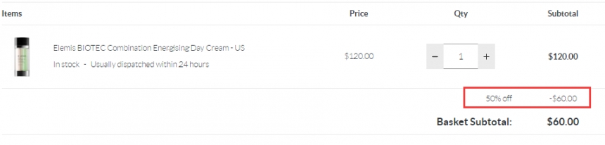 5折！ELEMIS 艾丽美 能量赋活日霜 30ml