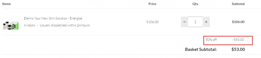 5折！ELEMIS 艾丽美 能量赋活系列套装