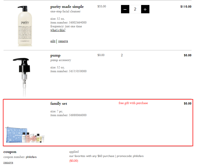 Philosophy 自然哲理：草本三合一洁面等天然护肤