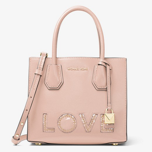 Michael Kors Mercer LOVE 字母托特包