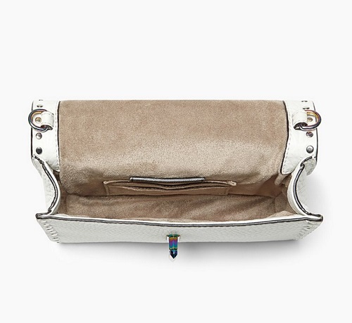 Rebecca Minkoff 瑞贝卡 Darren 白色手提斜跨包